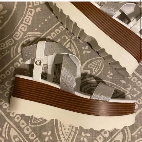 Guess Platform Sandals - Picture 2 of 5